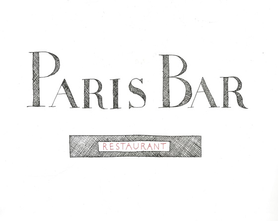ダグラス・ゴードン & ジョナサン・モンク　「PARIS BAR」