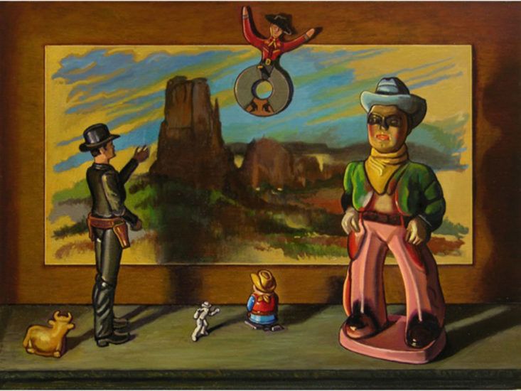 Frank Trankina　Cowboy Painting　2018