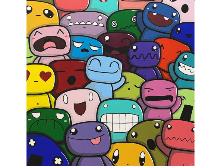 Mrs. Zukie　Rainbow Edition "Facial Expressions 2"　2020