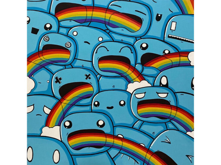 Mrs. Zukie　Rainbow Edition "Exchange Vomit"　2020