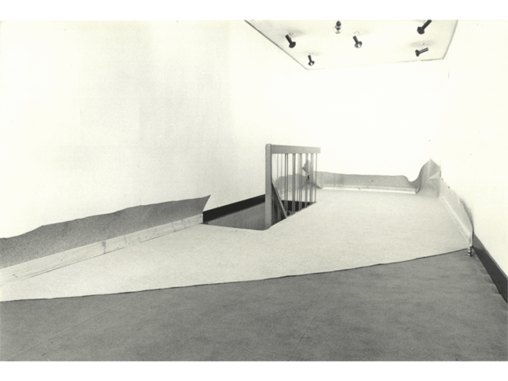 今井祝雄　"Limited Space"　1971