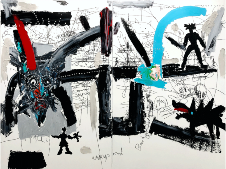 黒田アキ　underground　2021