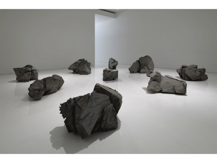 戸谷成雄《視線体》展示風景　2019