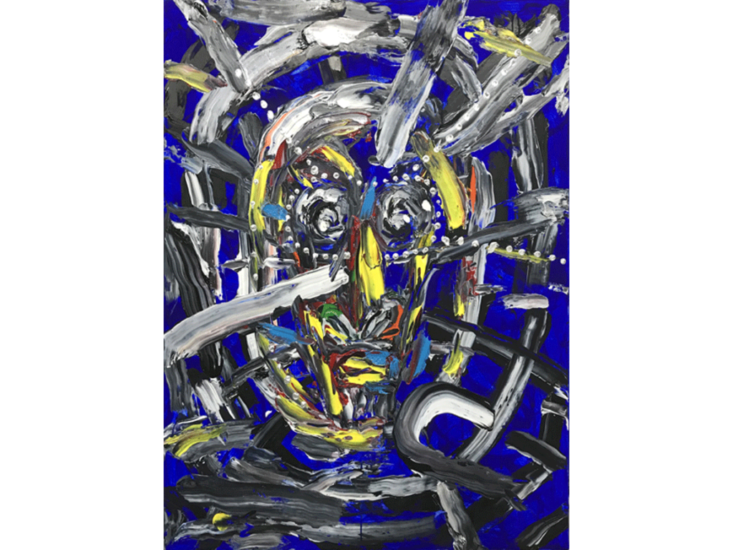 黒田アキ　Self-portrait　2021