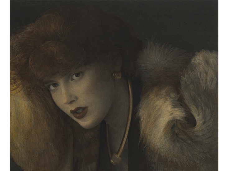 Graham Little　"Untitled (Gold Necklace)"　2020
