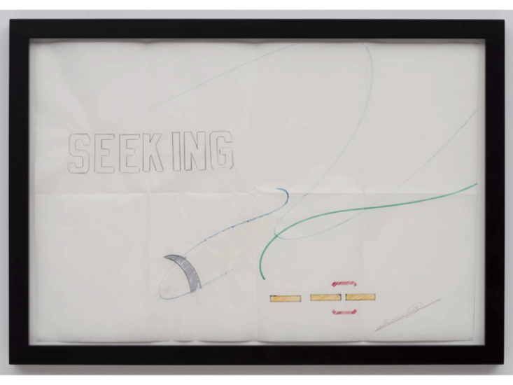 Lawrence Weiner　SEEKING　2019