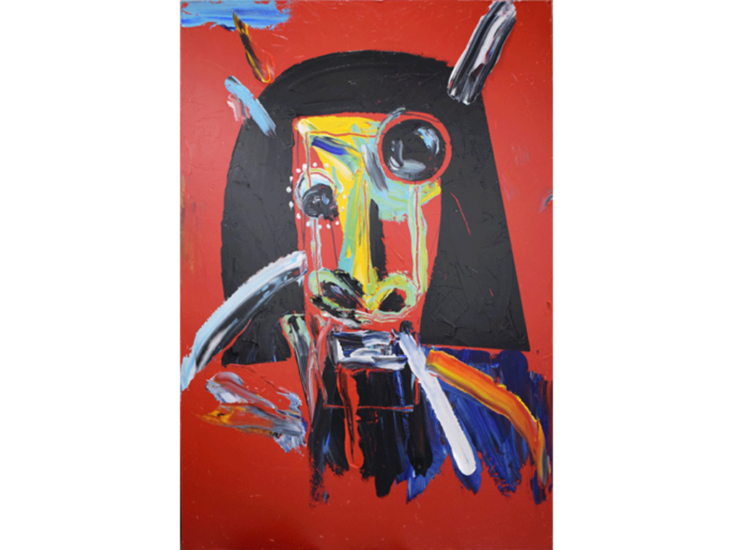 黒田アキ　Neo Self-portrait　2023