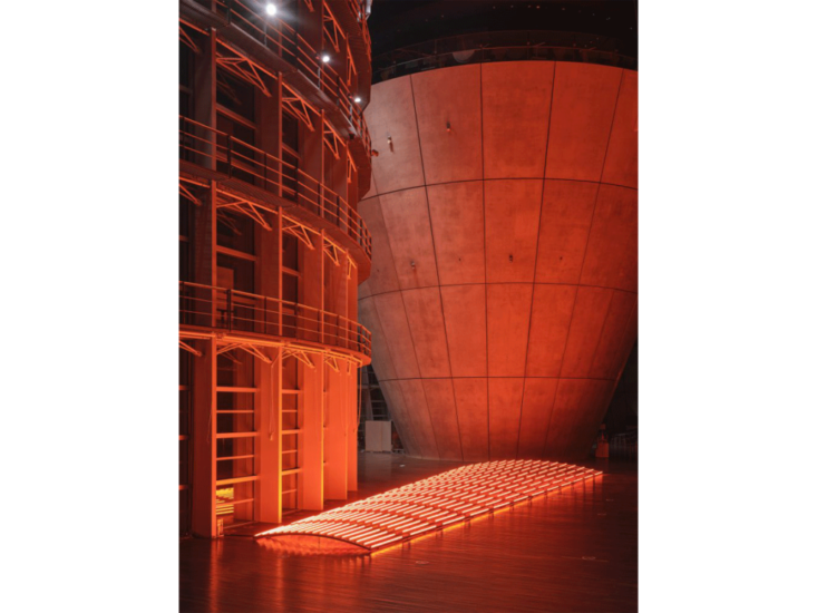 玉山拓郎　"NACT View 01 玉山拓郎 Museum Static Lights"　展示風景