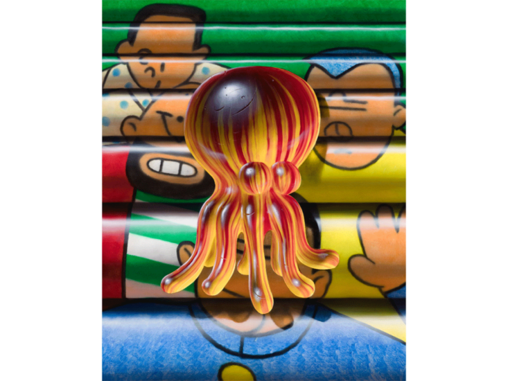 Christian Rex van Minnen　Orange Octopus　2021