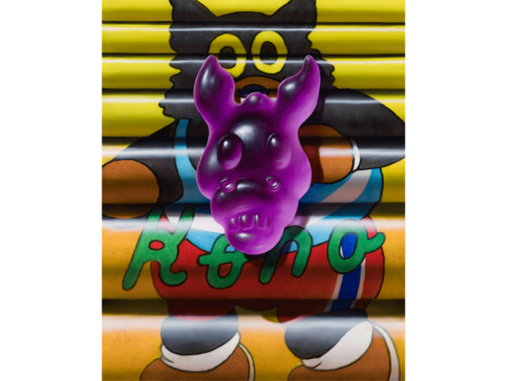 Christian Rex van Minnen　Purple Donkey　2021