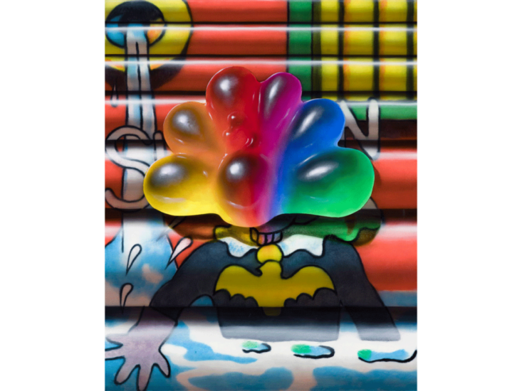 Christian Rex van Minnen　Rainbow Peacock　2021