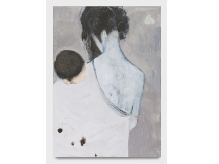 Sanya Kantarovsky　"Ubume（Yoshitoshi）"　2023
