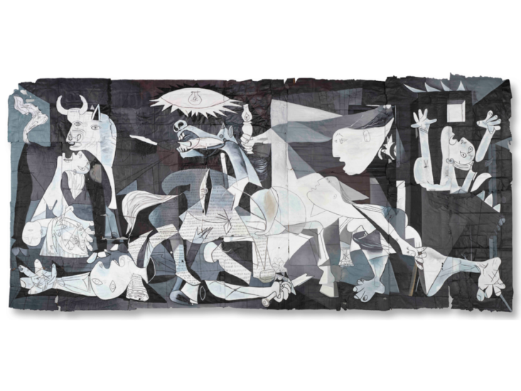 Julio Anaya Cabanding　Pablo Picasso. "Guernica"　2023