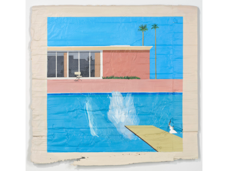 Julio Anaya Cabanding　David Hockney. "Splash"　2023