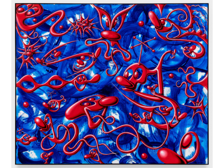 Kenny Scharf　AKAO　2023