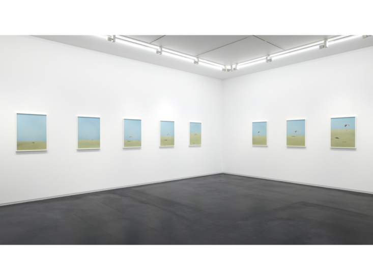 野口里佳　「虹」 展示風景