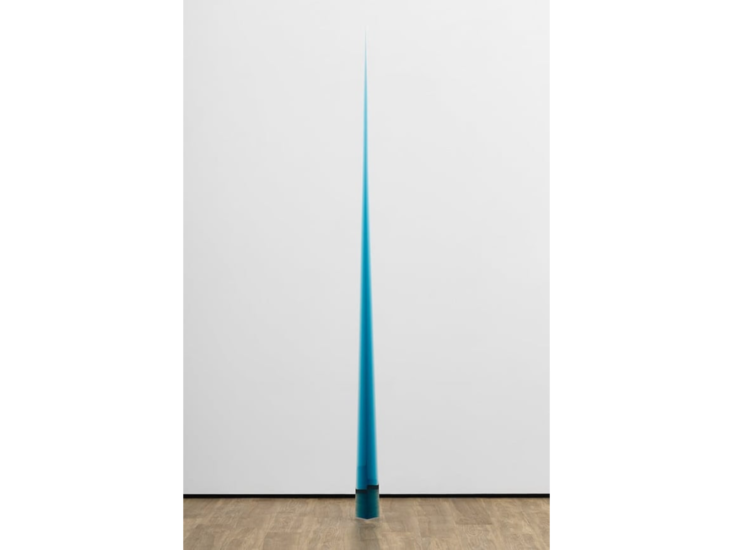 Peter Alexander　10/13/17 (Blue Black Needle)　2017