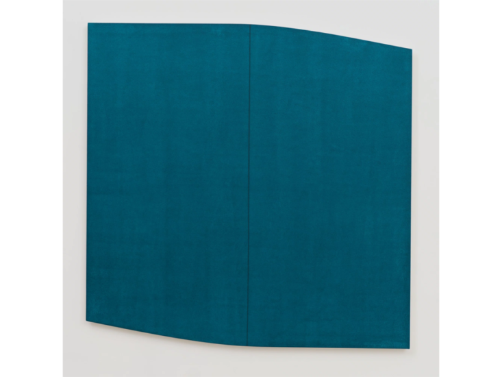 Robert Mangold　Curved Plane Structure 2　2020