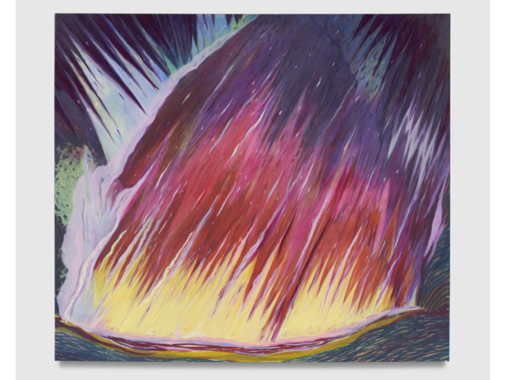 Jules de Balincourt　Fire on the Mountain　2023