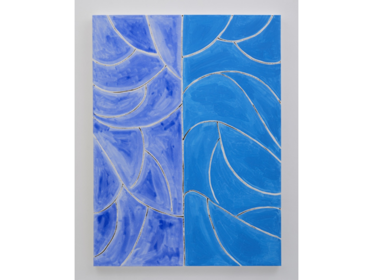 Benjamin Butler　Blue Tree (Two-Tone)　2019