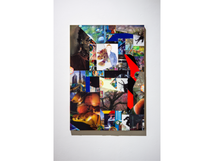 金氏徹平　"Ghost in the Liquid Room (lenticular) #15"　2016