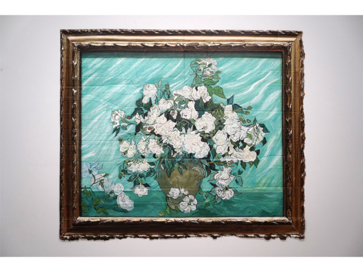 Julio Anaya Cabanding　Vincent Van Gogh. "Roses“　2021