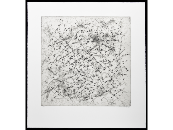 戸谷成雄　無題１（《28の死》版画）　1990/2017