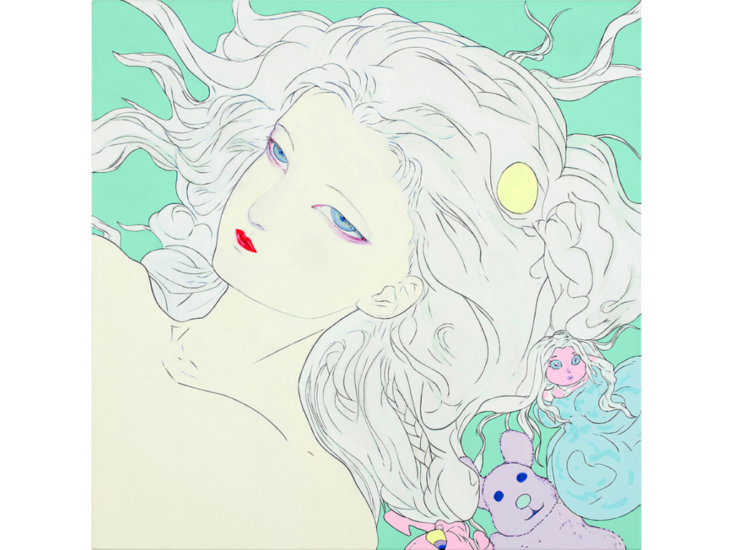 天野喜孝　Lady Blue　2018