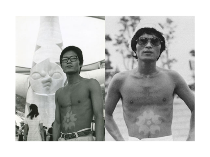 榎忠　裸のハプニング　1970
