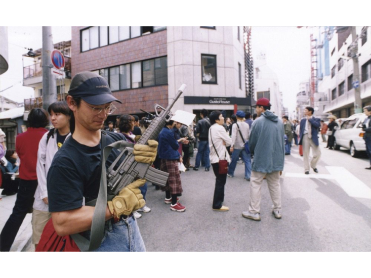榎忠　マシンガンの行進　2000