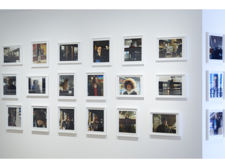 Jamie Hawkesworth　"Preston Bus Station"　展示風景