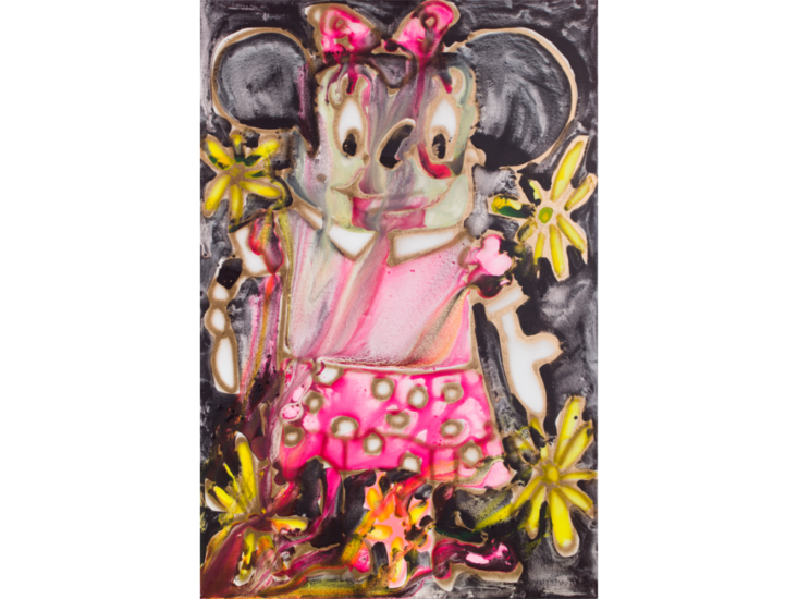 Katharine Bernhardt　Minnie　2018