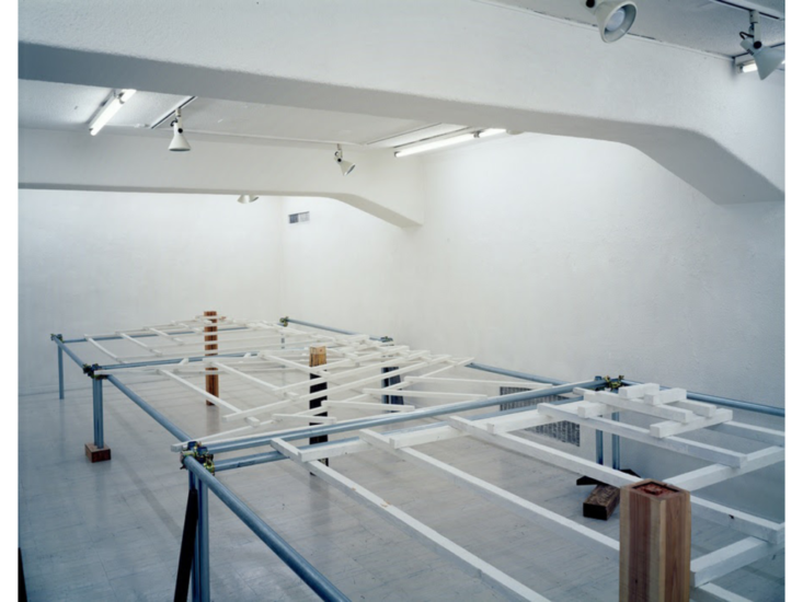 菅木志雄　RESTRIZIONE - Sostenere le cose　2019