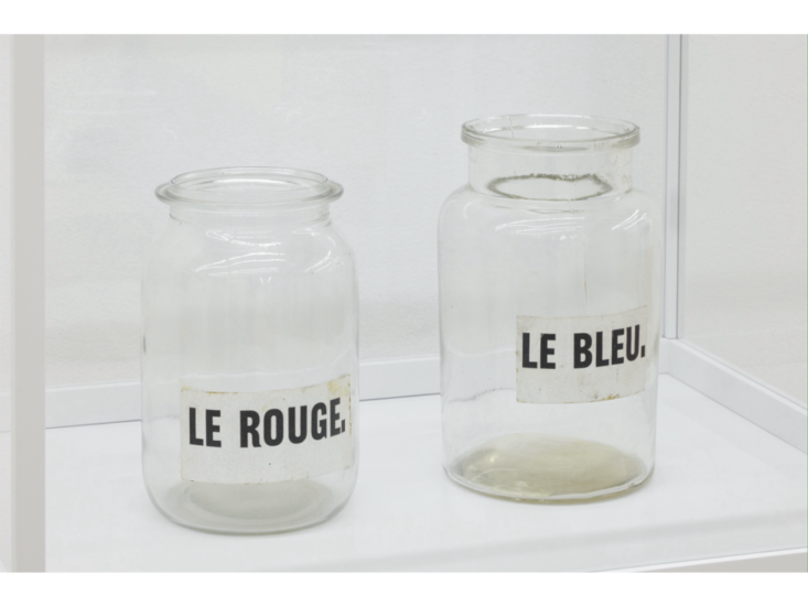 Marcel Broodthaers　Le Rouge et Le Bleu　1967