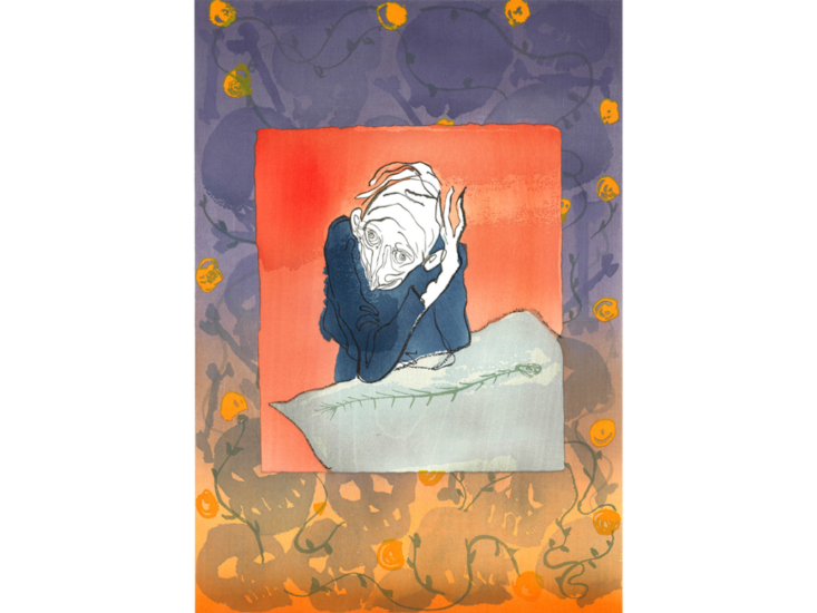 Sanya Kantarovsky　"Woe to Wit"　2019