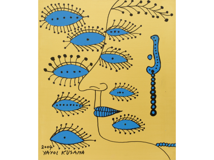 Yayoi Kusama　Self-Portrait　2004