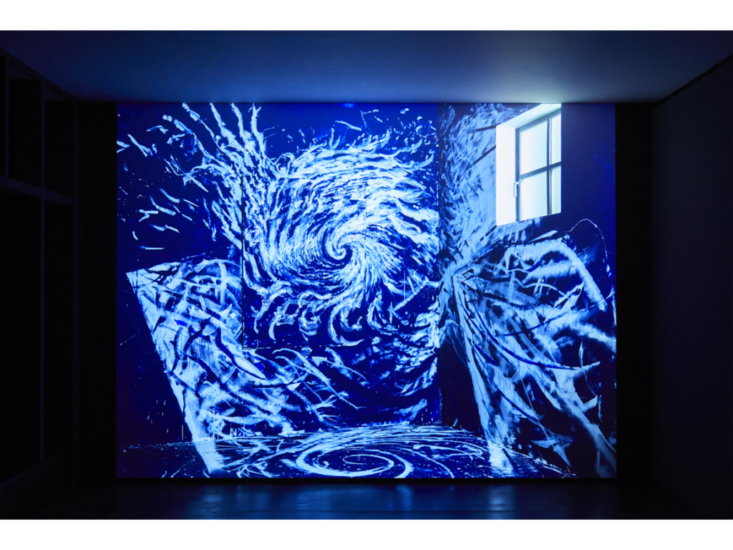 石田尚志　"絵と窓の間"　展示風景
