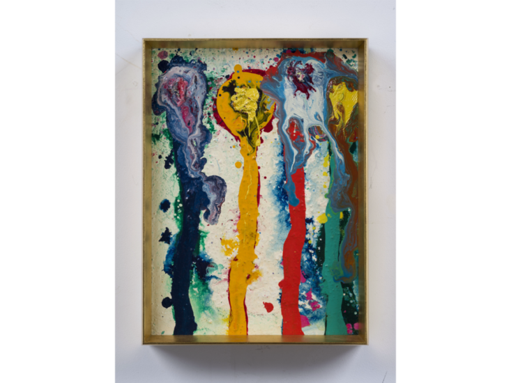 元永定正　Untitled　1961