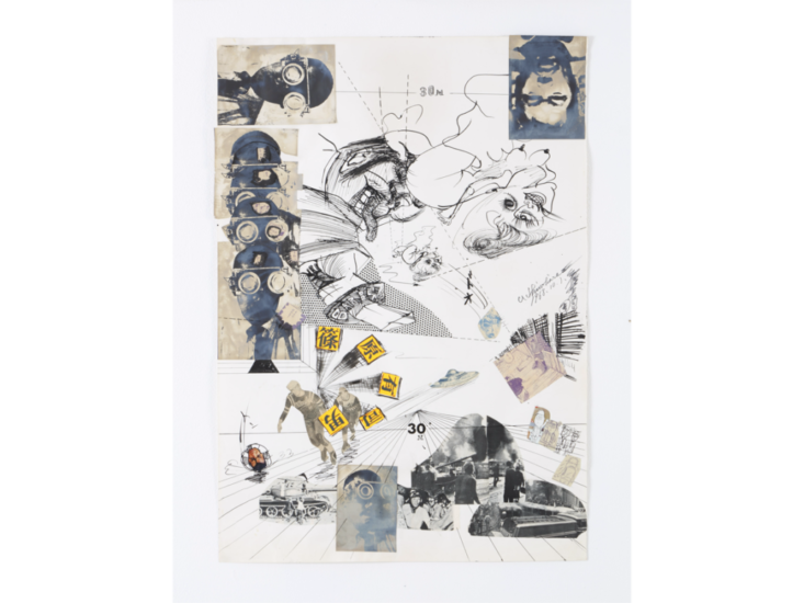 篠原有司男　Untitled　1968
