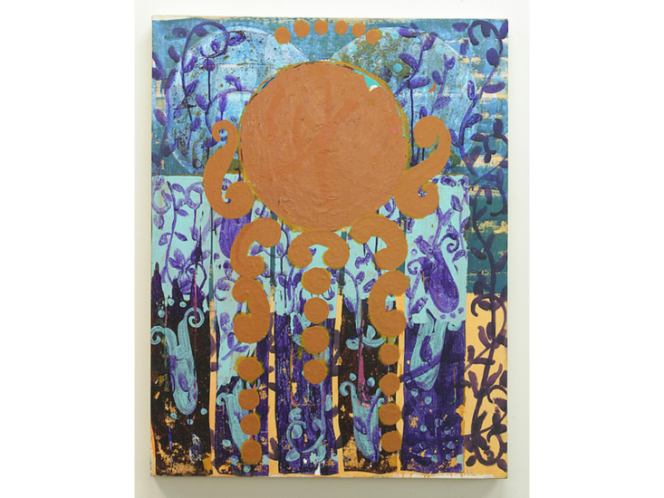 Beatriz Milhazes　Untitled　1989