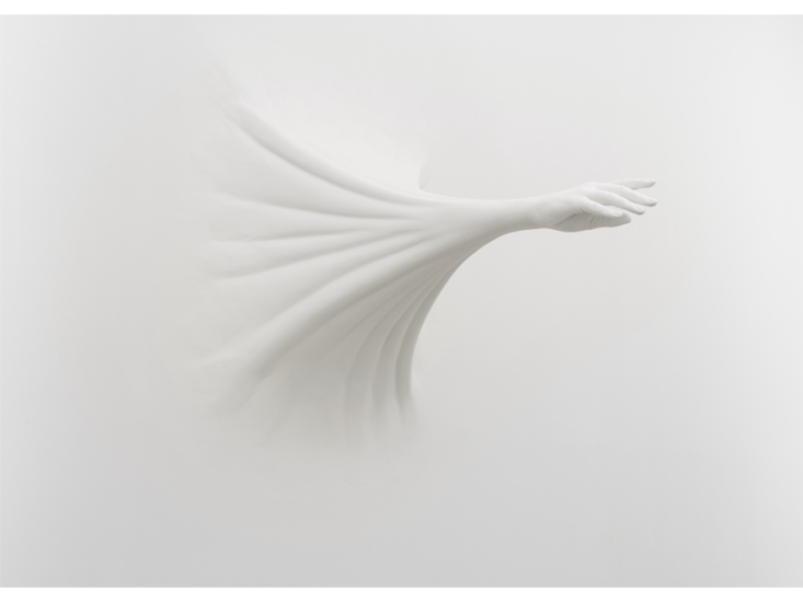 Daniel Arsham　Extruded Hand, female　2018