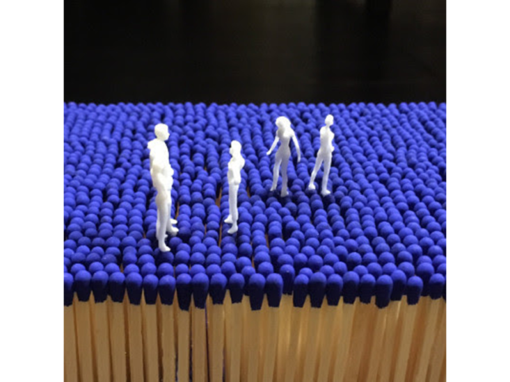 設楽恵里　untitled　2018