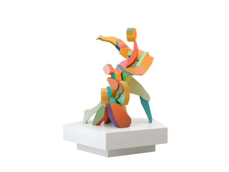 Jonathan Chapline　Standing Figures Ⅱ (Dawn)　2021