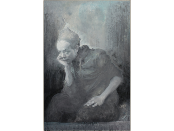 Mao Yan　Young Man Wearing a Hat　2017