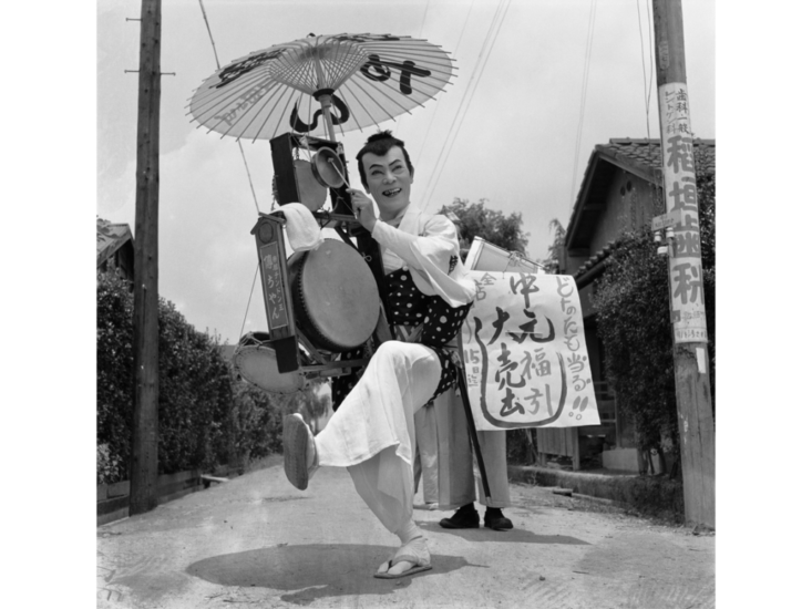 平田実　"チンドンの伝ちゃん一家"　1970年代初頭/2019年