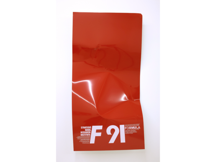 Oliver Peyne　UNTITLED (F91 RED)　2018