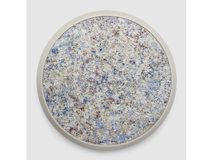 Sam Gilliam　Moon Tide　2021