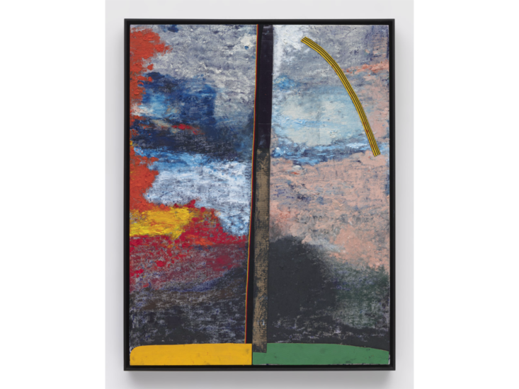 Sterling Ruby　"VERT. PROUN (6606)"　2018