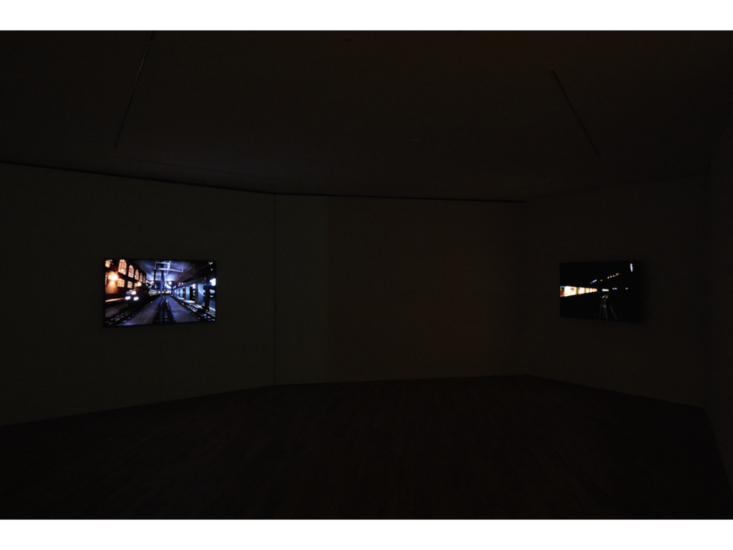 尾形一郎 尾形優　"UNMANNED"　展示風景