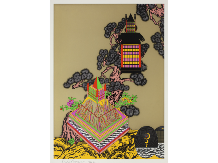 田名網敬一　常磐松（B）　1986